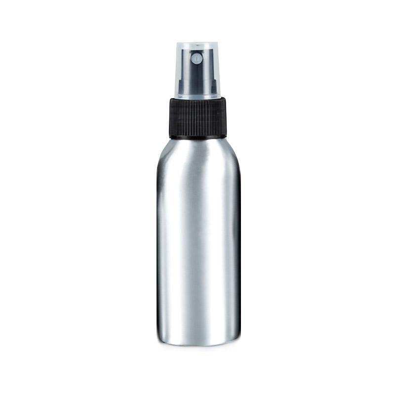 10pcs Travel Size Refillable Aluminum Spray Bottles Toner Cleaning Solution Mist - 10pcs-250ml