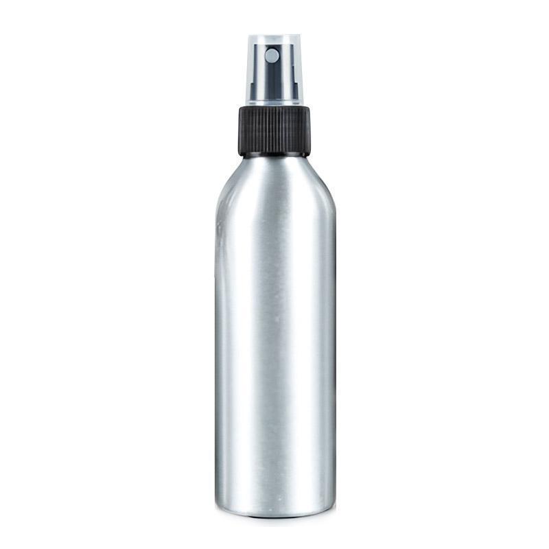 10pcs Travel Size Refillable Aluminum Spray Bottles Toner Cleaning Solution Mist - 10pcs-250ml