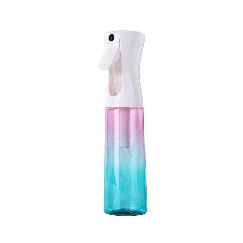 Hair Water Spray Bottle Empty- Continuous Mister Sprayer Ultra Fine Mist Bottle - Blue