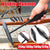 Welding Chipping Hammer Spring Handle Hold Heart Cleaning Harden DIY Metal Black - 500g