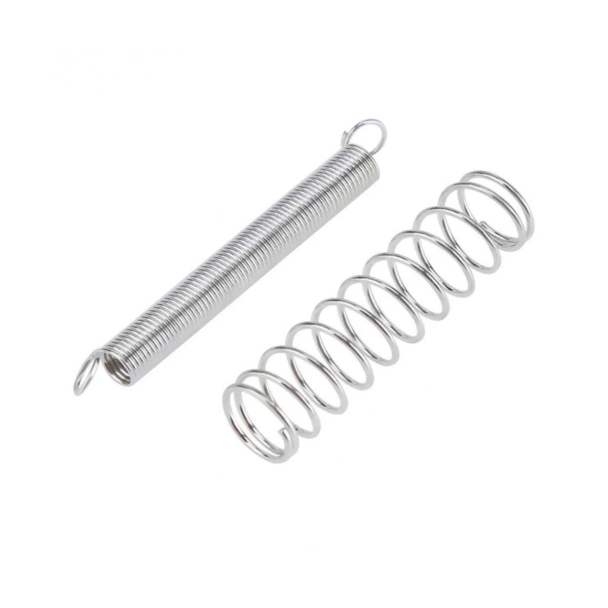 200PCS Tension Compression Springs Assortment DIY Projects Repair Tools