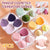 4PCS Value Makeup Foundation Blender Sponge Blending Puff Cosmetic Beauty Eggs - Pink