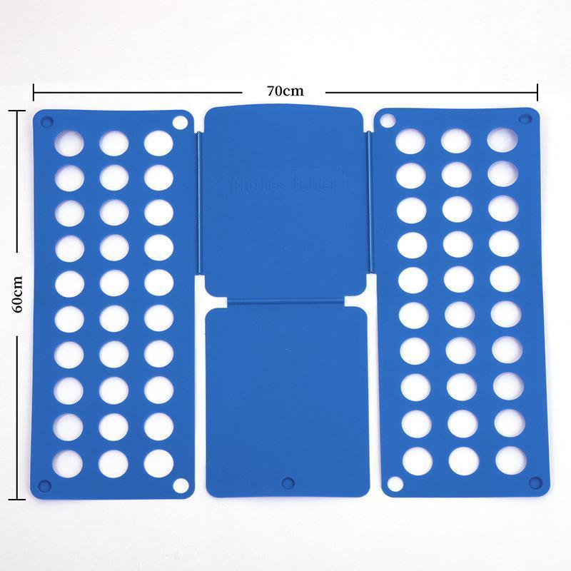 Clothes Folding Board T Shirt Folder Flip Fold Shirt Laundry Organiser Tool - Black