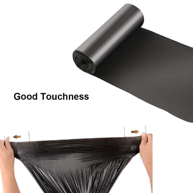 10Rolls Black Biodegradable Bin Liners Kitchen Garbage Bags 2.6GL,4GL,8GL,13GL - 50*60cm-10Rolls(1000Bags)