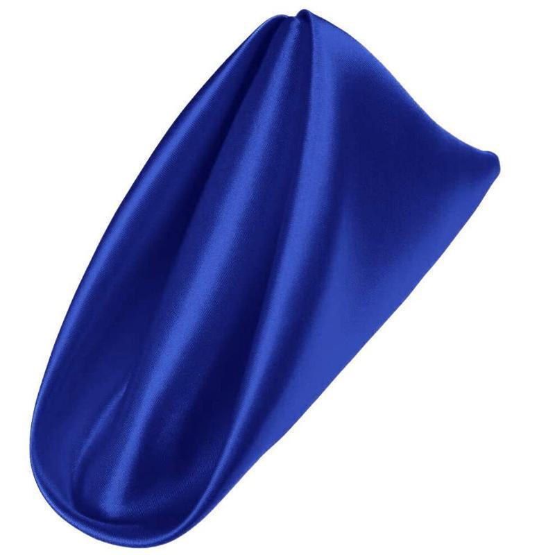 50PCS Polyester Plain Fabric Cotton Napkins For Wedding Cloth pc Table Dinner - Red