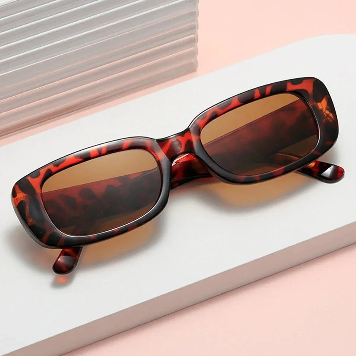 4-Piece Small Square Sunglasses Set in Four Colours