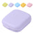 Pocket Plastic Mini Contact Lens Case Kit Outdoor Travel Holder Mirror Container - Green