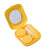 Pocket Plastic Mini Contact Lens Case Kit Outdoor Travel Holder Mirror Container - Green