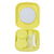 Pocket Plastic Mini Contact Lens Case Kit Outdoor Travel Holder Mirror Container - Green