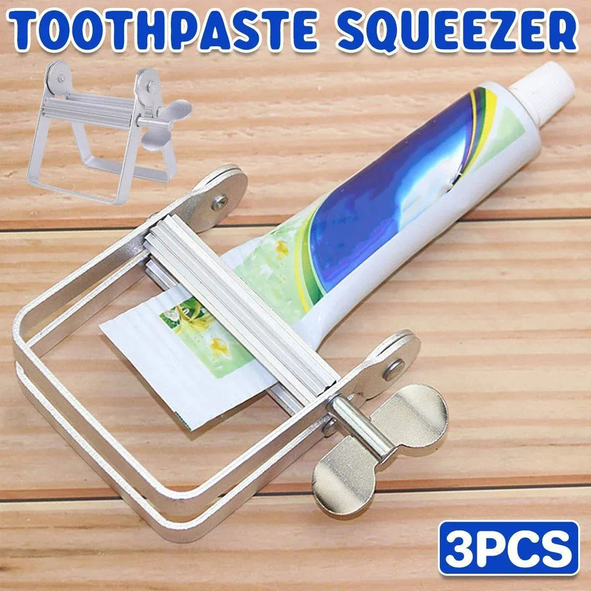 3-Piece Metal Tube Squeezer Set