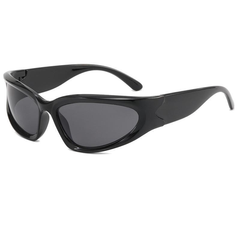 Men Sunglasses Polarized Glasses Driving Sports Outdoor Sport Fishing Eyewear - Sliver/Black