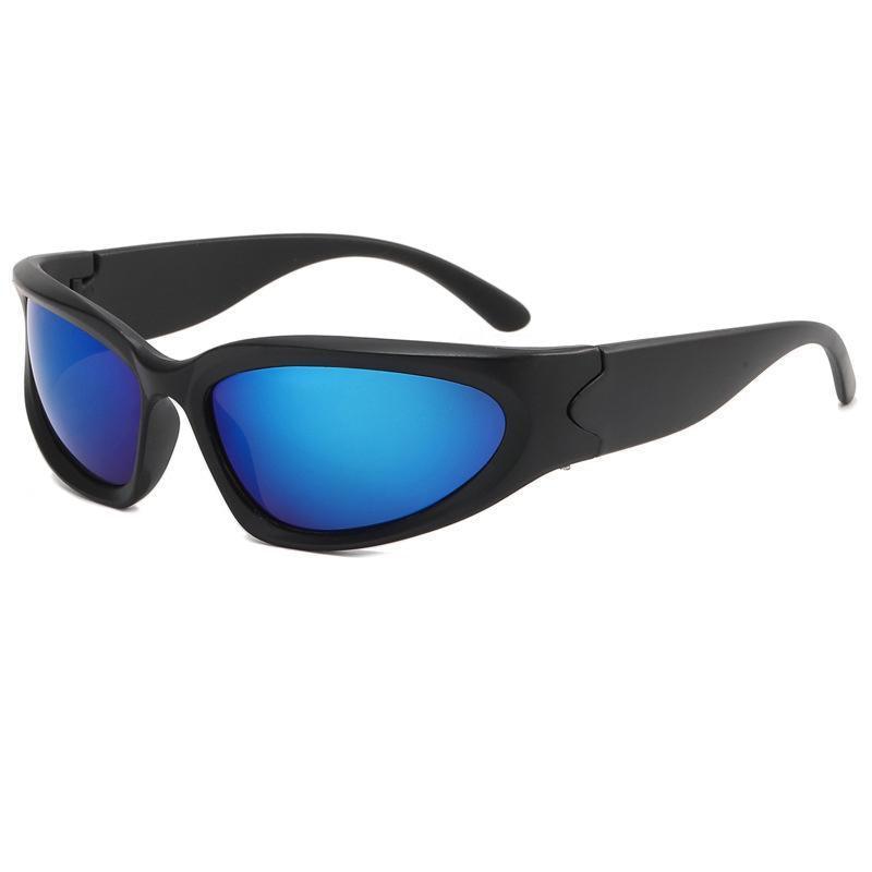 Men Sunglasses Polarized Glasses Driving Sports Outdoor Sport Fishing Eyewear - Sliver/Black