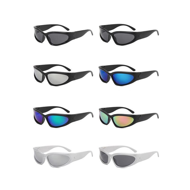 Men Sunglasses Polarized Glasses Driving Sports Outdoor Sport Fishing Eyewear - Cyan Blue/Cyan Blue