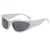 Men Sunglasses Polarized Glasses Driving Sports Outdoor Sport Fishing Eyewear - Black/Dark Grey