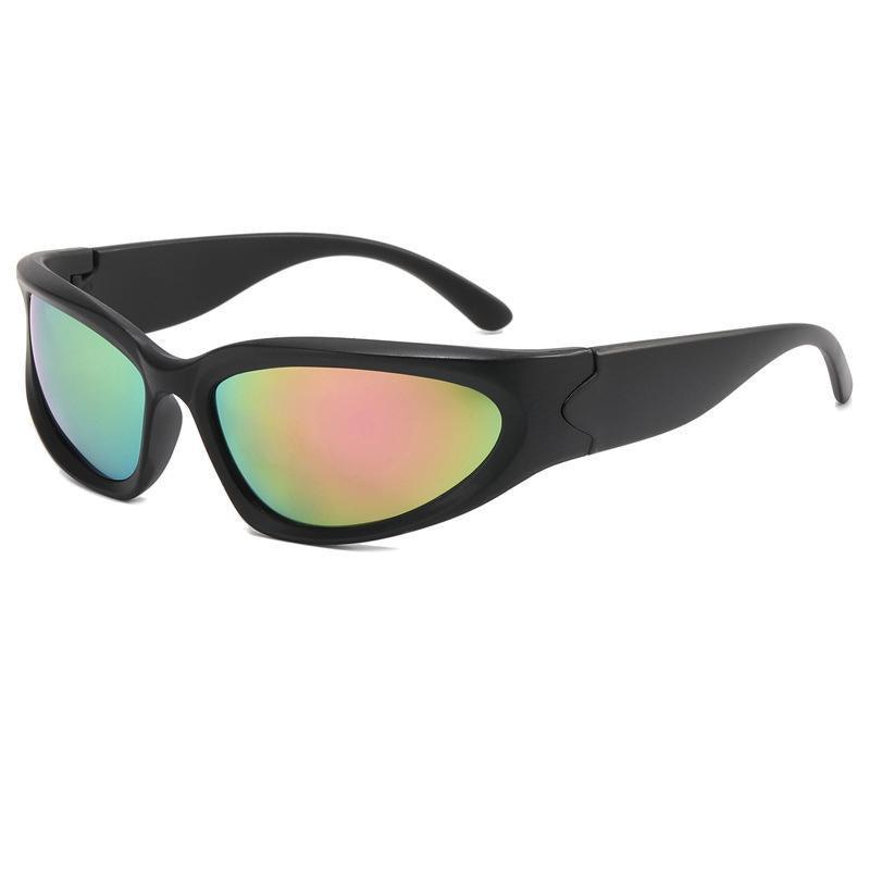 Men Sunglasses Polarized Glasses Driving Sports Outdoor Sport Fishing Eyewear - Black/Dark Grey