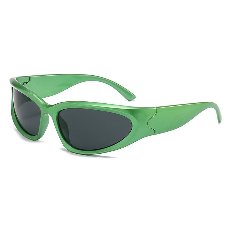 Men Sunglasses Polarized Glasses Driving Sports Outdoor Sport Fishing Eyewear - Black/Dark Grey