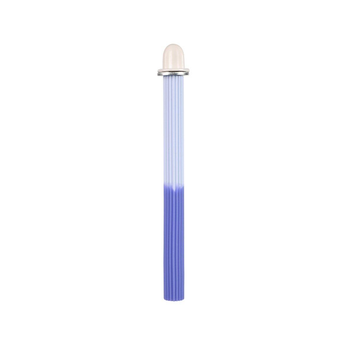 Non-Slip Silicone Parrot Perch Stand Stick Grinding Claw Bird Cage Accessories - White Grey