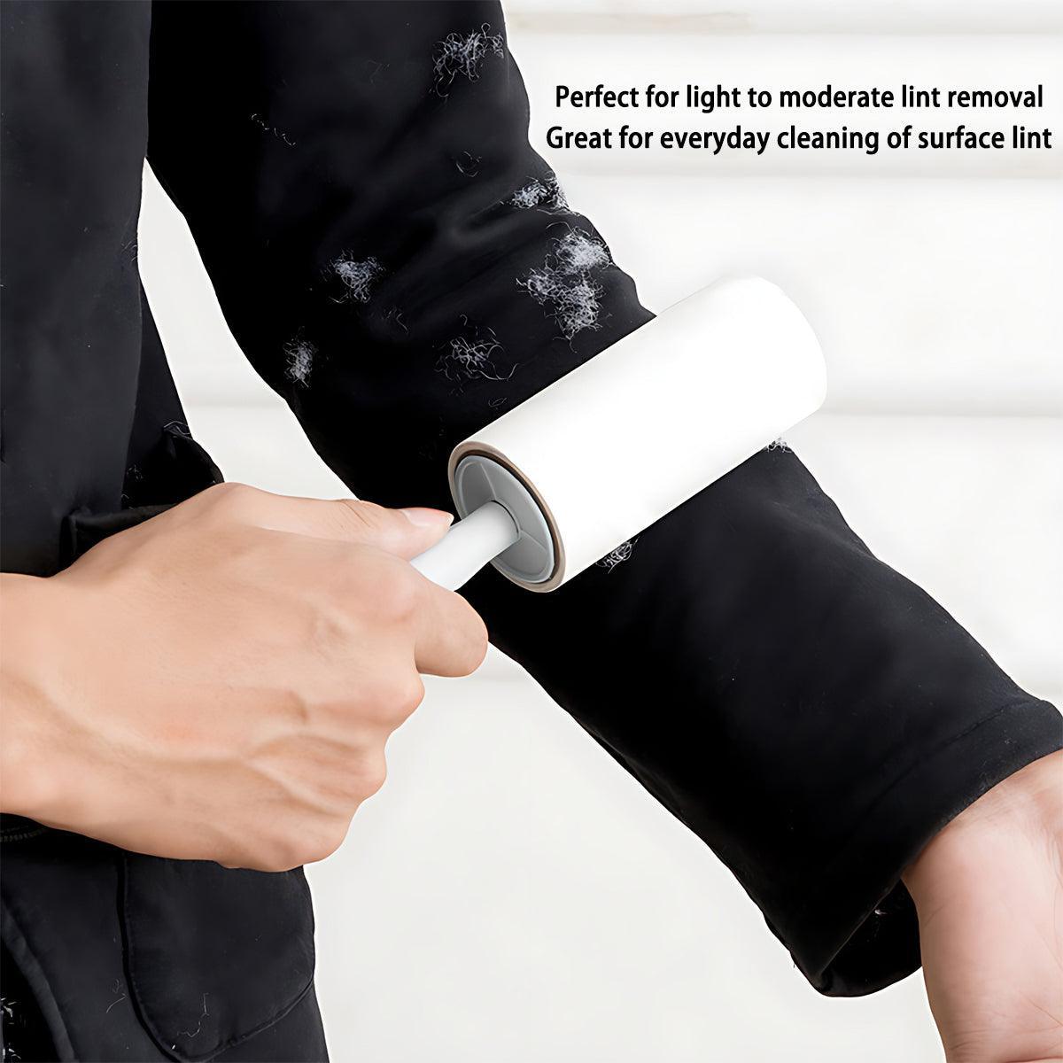 Lint Roller With Refills Sticky Remover Pet Dog Hair Clothes Sofa Dust Cleaning