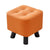 Small Stool Household Sofa Stool Shoes Changing Low Seat for Bedroom and Living - Green
