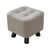 Small Stool Household Sofa Stool Shoes Changing Low Seat for Bedroom and Living - Green