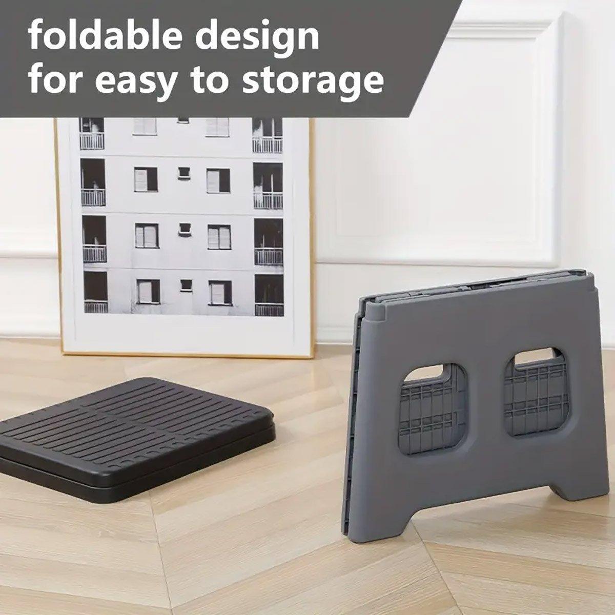 Outdoor Travel Toilet Portable Folding Stool Seat for Camping Hiking and Outdoor - Green