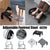 1PC Adjustable Office Foot Rest Pedal Stool Sofa Leg Support for Home or Desk Use - White