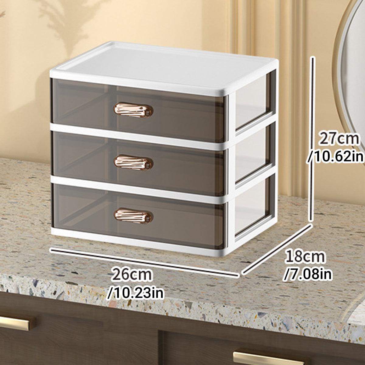 2/3 Tier Organizer Storage Shelf Multi Functional Cosmetic Bathroom Organizer Rack - Two-Layer
