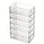 6pcs Transparent Fridge Organizer Storage Box for Kitchen and Food Organization