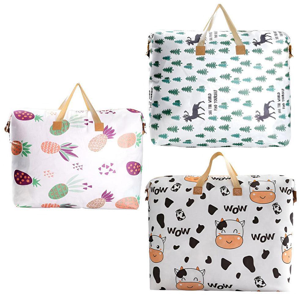 Multipurpose Quilt Storage Bags Waterproof Coated Fabric 4 Sizes Available - Tree 80*27*56cm