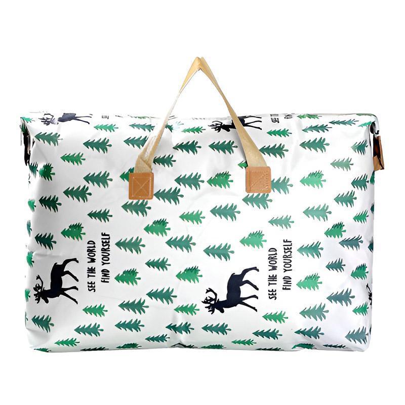 Multipurpose Quilt Storage Bags Waterproof Coated Fabric 4 Sizes Available - Tree 52*17*40cm