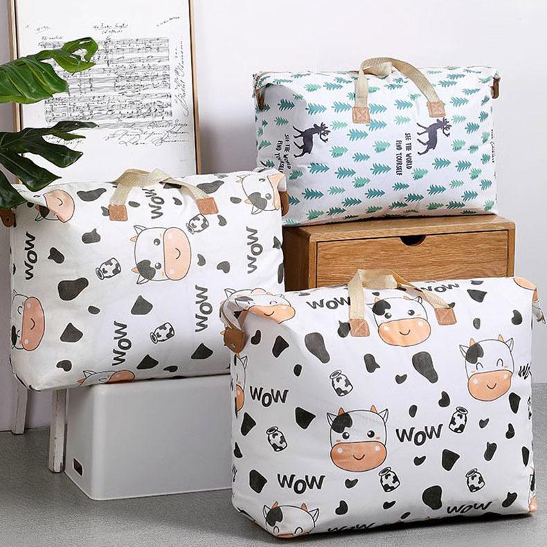 Multipurpose Quilt Storage Bags Waterproof Coated Fabric 4 Sizes Available - Tree 74*22*52cm