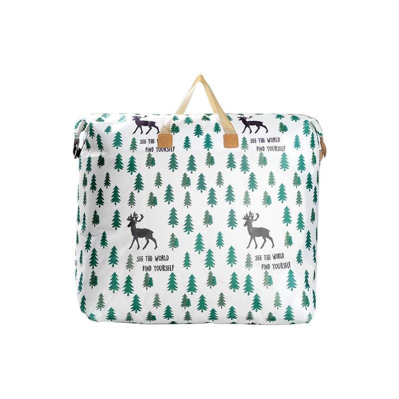 Multipurpose Quilt Storage Bags Waterproof Coated Fabric 4 Sizes Available - Tree 74*22*52cm
