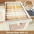 Dustproof Wardrobe Storage Box with Lid Large Clothes Organiser Container