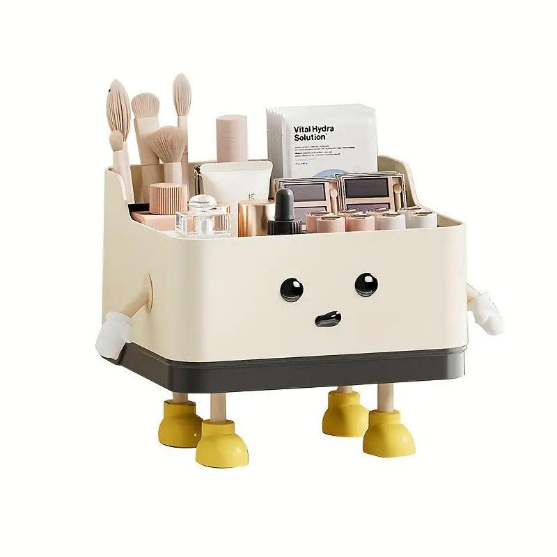 Desktop Organizer Storage Box Household Clutter Compartmentalized Container - Standing