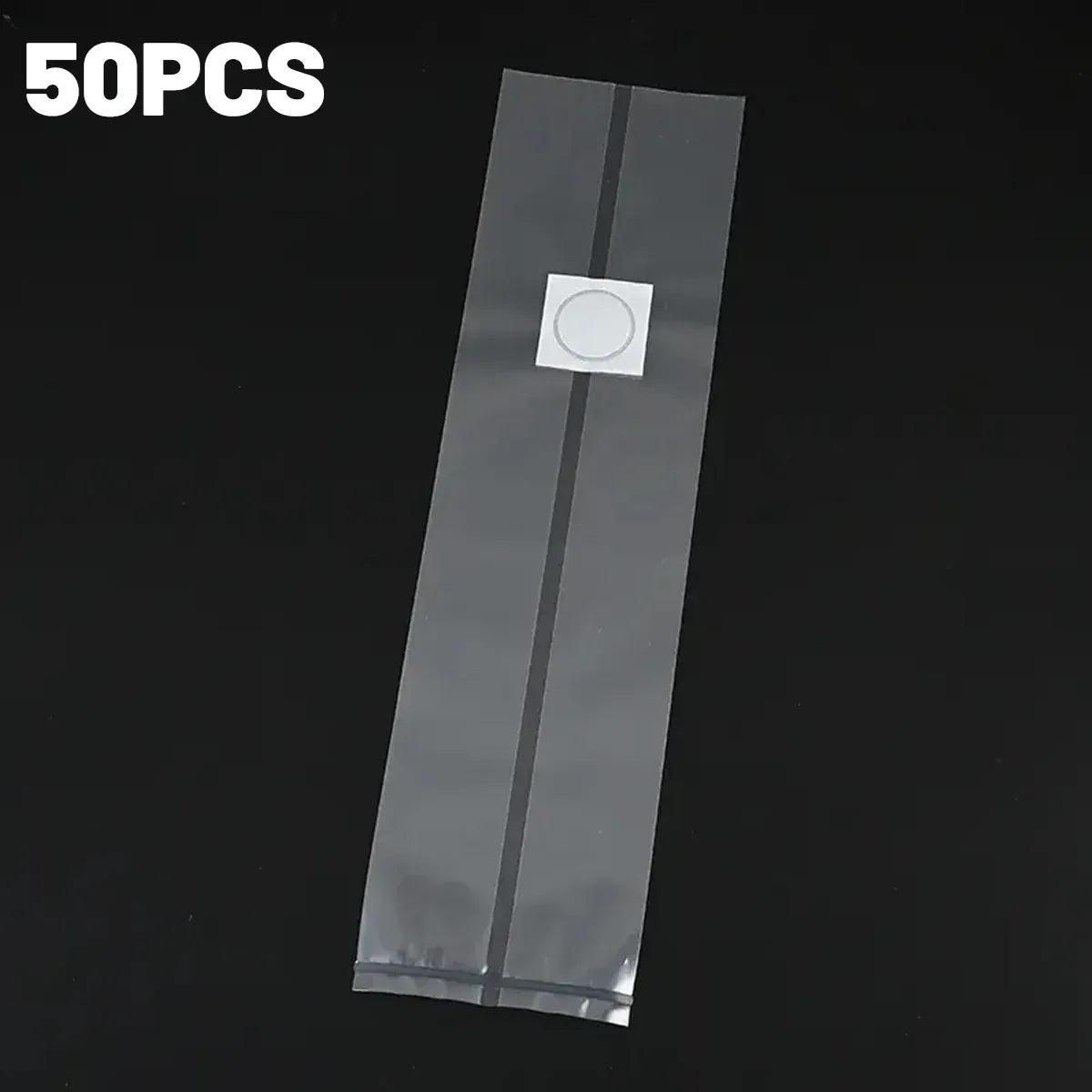 50 Pcs PP Mushroom Grow Bag Substrate High temp Pre Sealable Bags 10x50cm