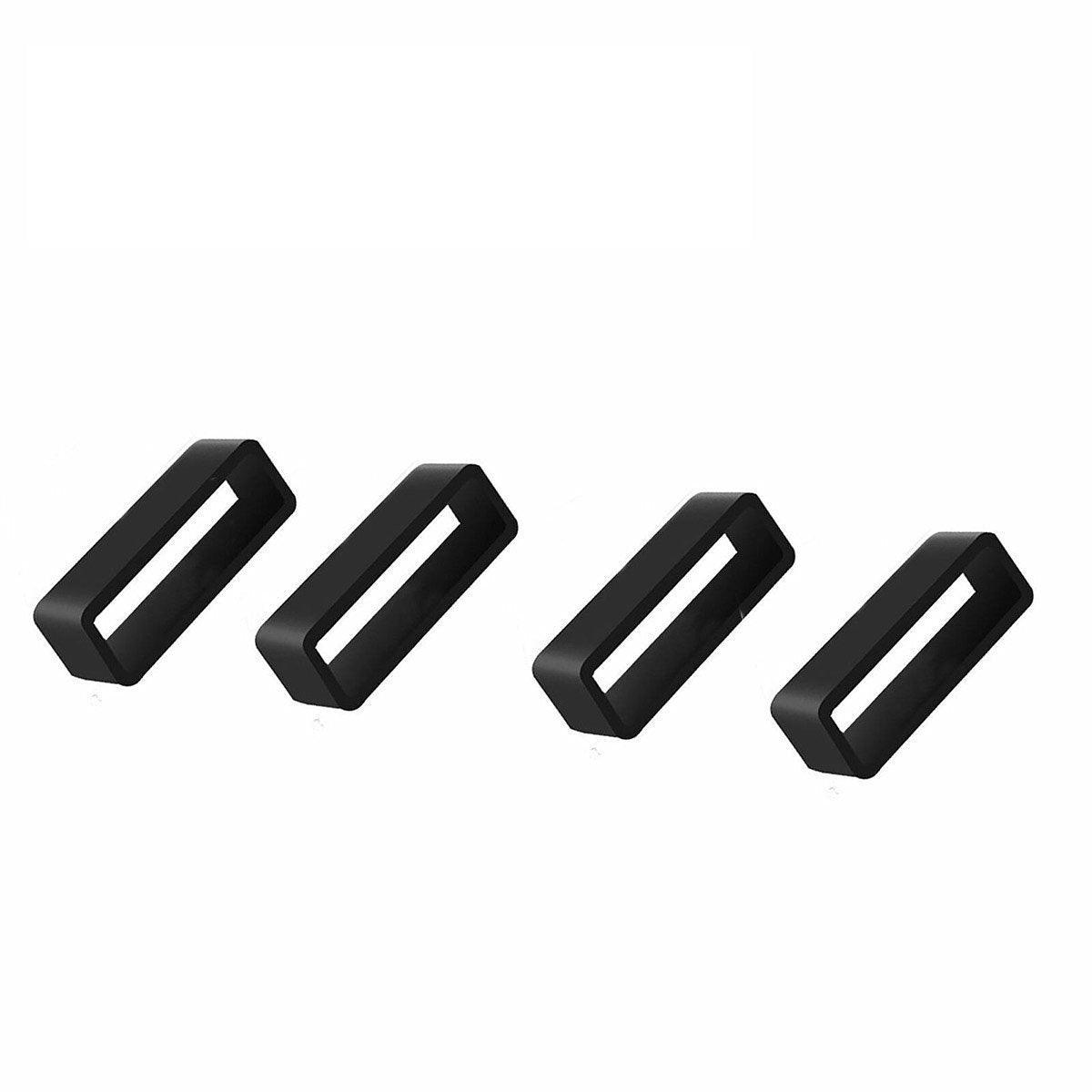 4/8pcs Watch Silicone Gel Ring Bracelet Rubber Bands for Men Women Fashion - 18mm-8pcs