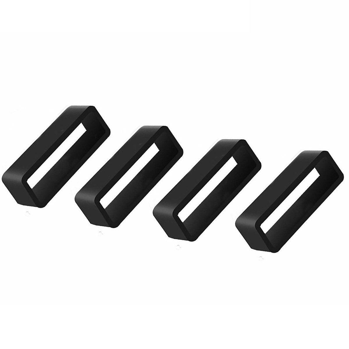 4/8pcs Watch Silicone Gel Ring Bracelet Rubber Bands for Men Women Fashion - 20mm-4pcs
