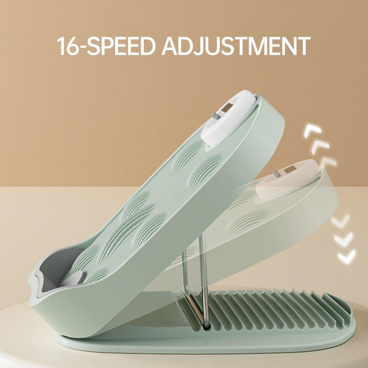 Inclined Pedal Leg Stretcher Multifunctional Stretching Plate Exercise Tool - Pink-Basic