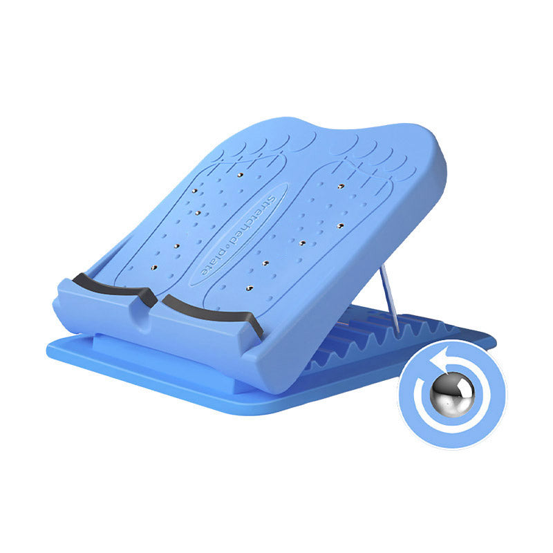 Inclined Pedal Leg Stretcher Multifunctional Stretching Plate Exercise Tool - Pink-Basic