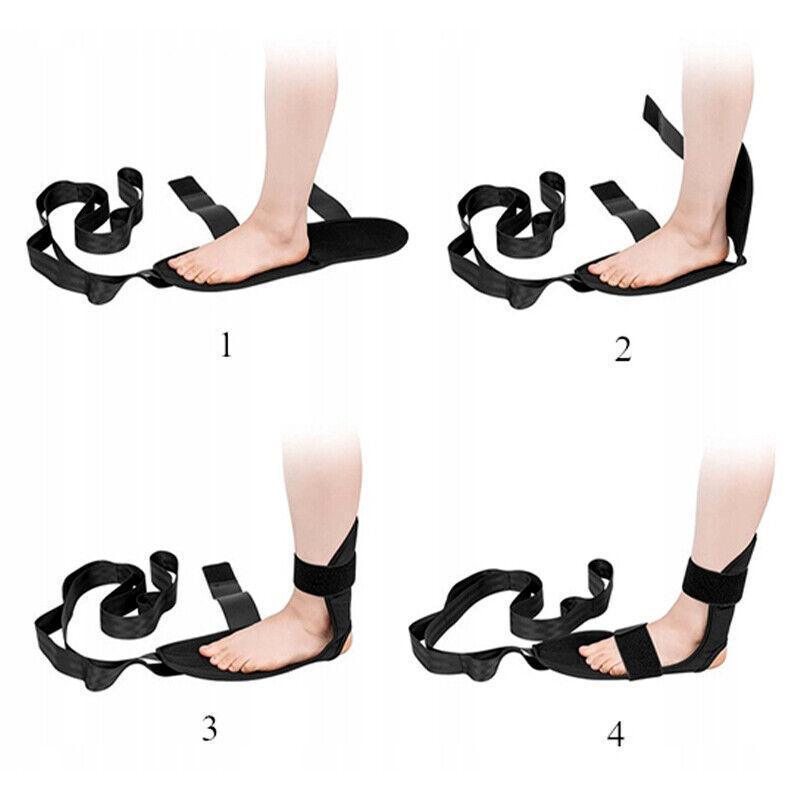 Adjustable Yoga Stretching Strap Foot Leg Trainer for Flexibility and Balance