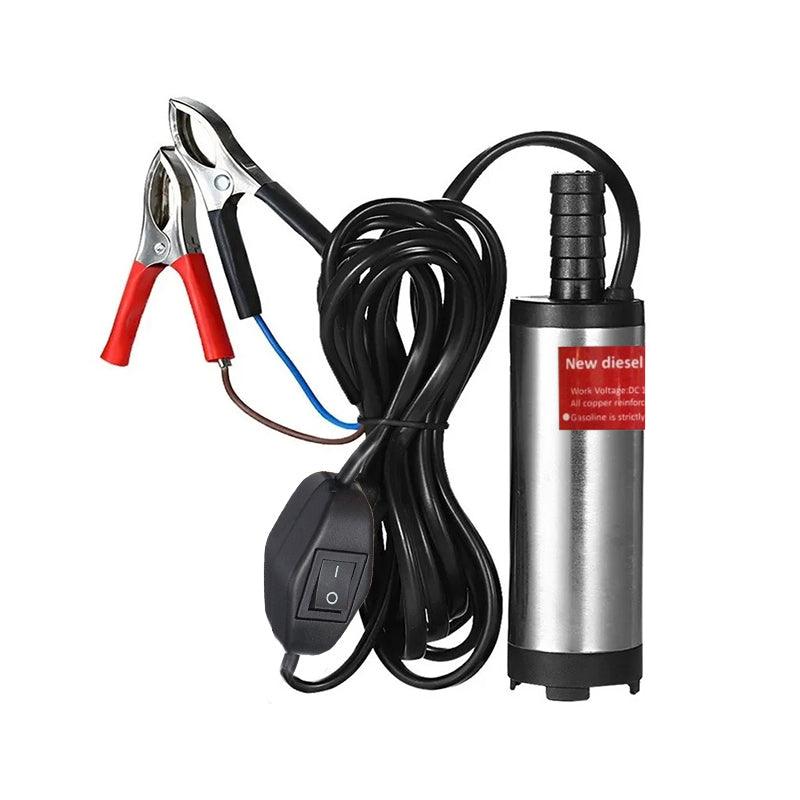 Dc 12V Submersible Pump For Oil Water Oil Diesel Fuel Transfer Pump Refueling