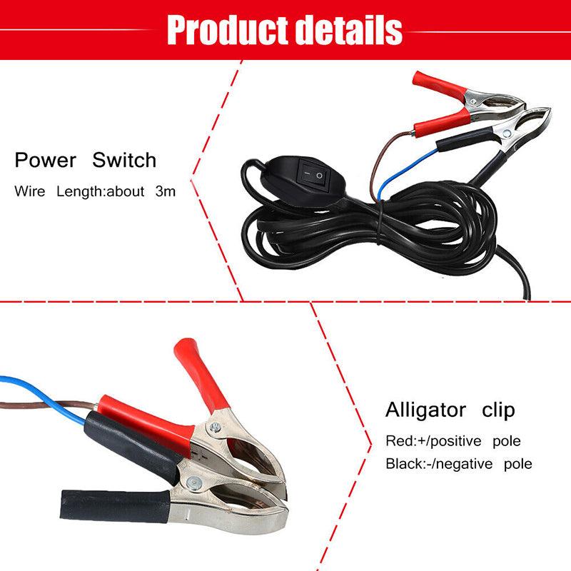 Dc 12V Submersible Pump For Oil Water Oil Diesel Fuel Transfer Pump Refueling