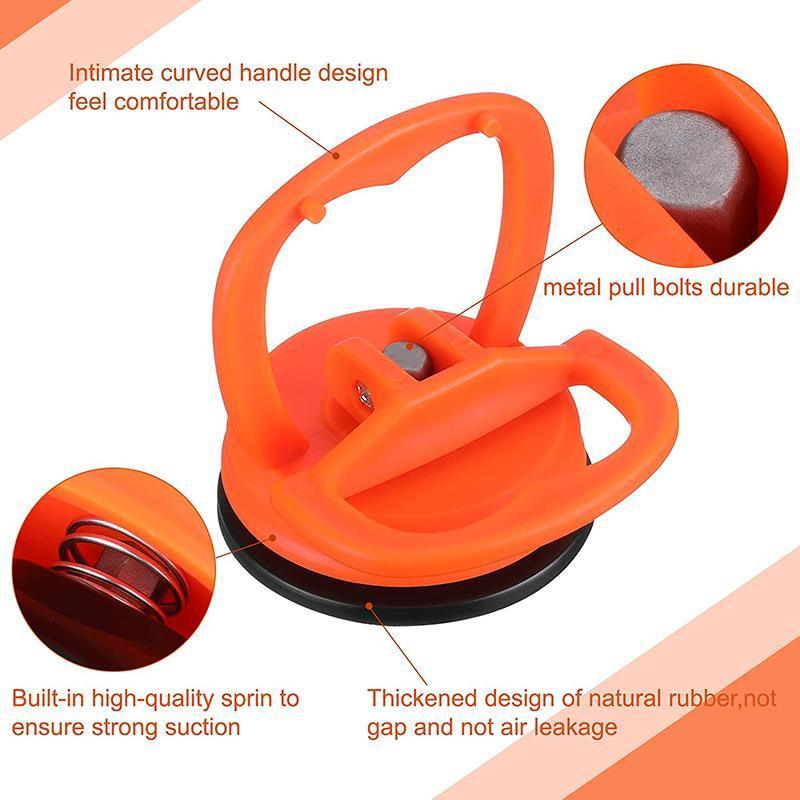 2PCS Suction Cup Dent Puller Car Body Panel Repair Tool for Screen and Glass