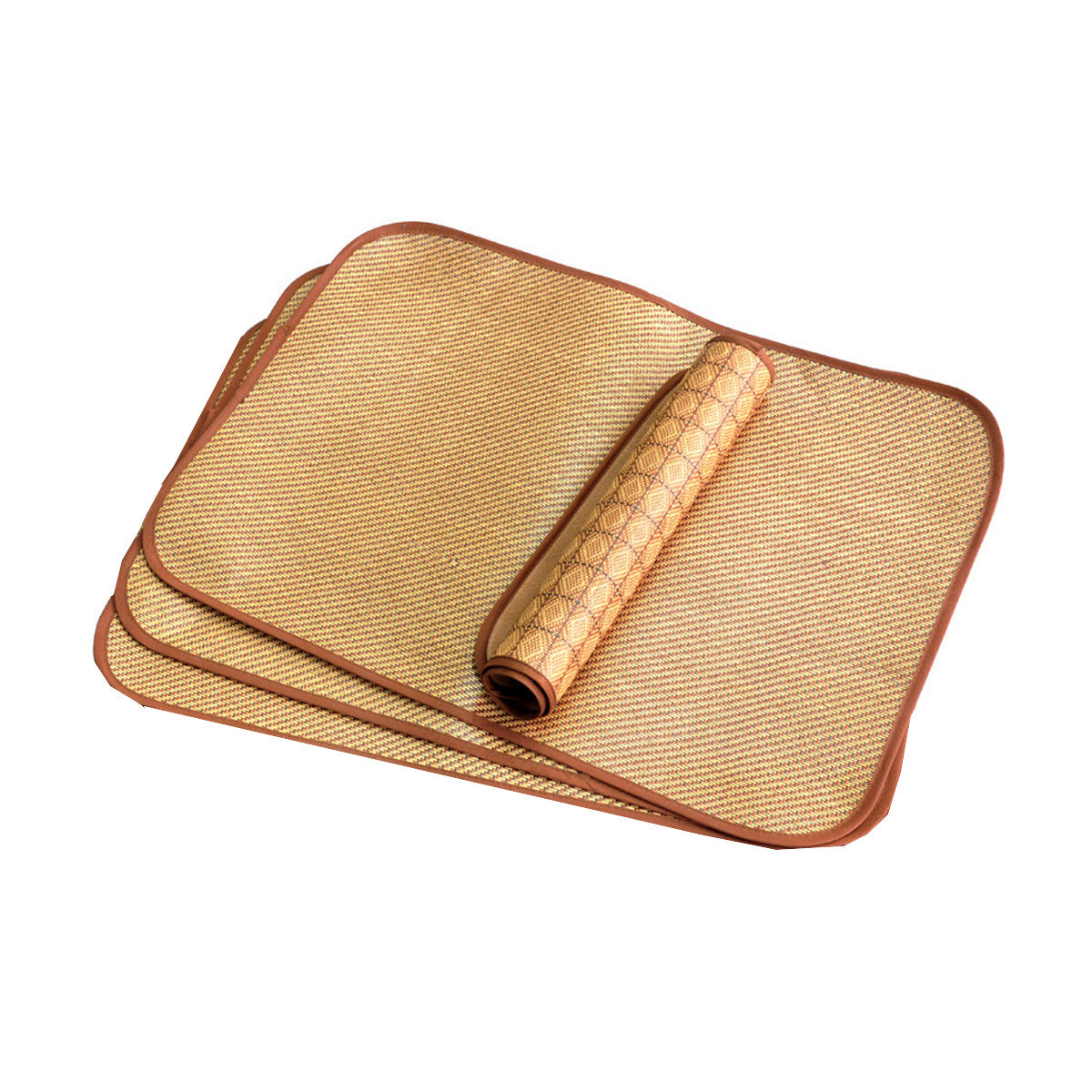 Pet Mat Kennel Cushion Dog Cat Bed Sleeping Pad Soft Washable for Crate Floor - 60x60cm