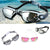 Unisex Swimming Goggles Waterproof Anti Fog Adjustable Swim Glasses for Men Women - Purple