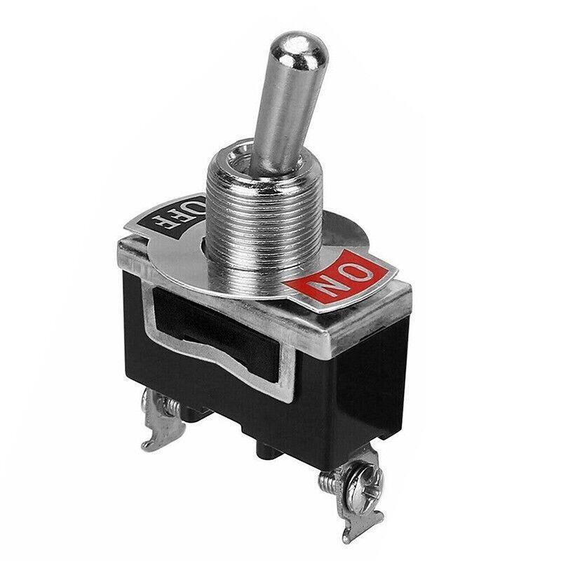 10PCS 12V Waterproof Toggle Switch SPST On Off for Car Dash Control Panel