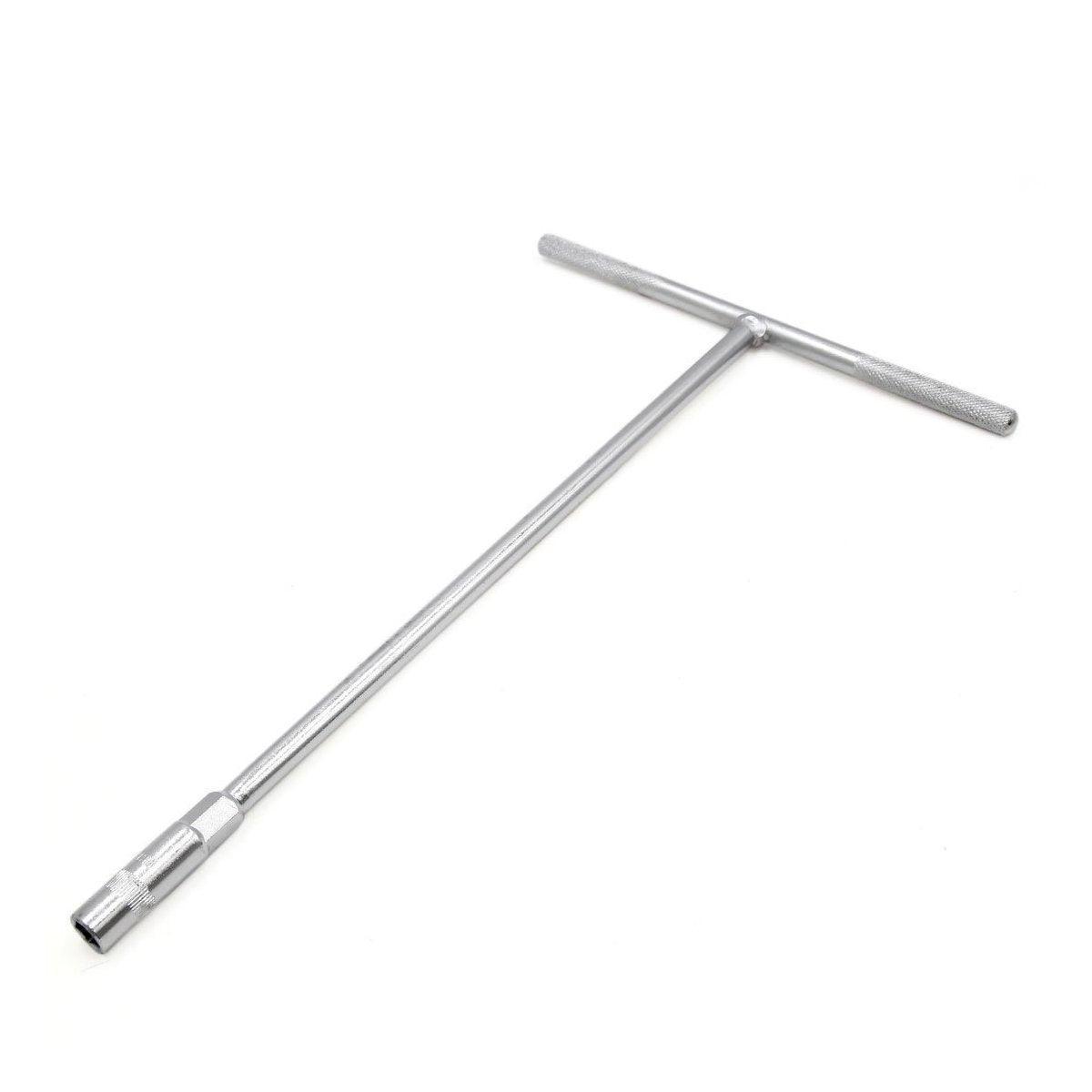 6-19mm Steel T Shaped Hex Wrench Hand Tool Spanner Socket Adapter Repair - 10mm