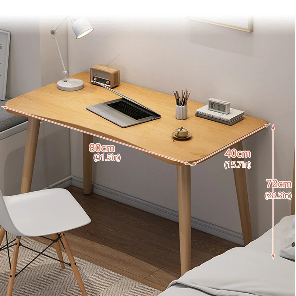 Simple Rectangular Computer Desk Home Office Desk Study Writing Desk Modern