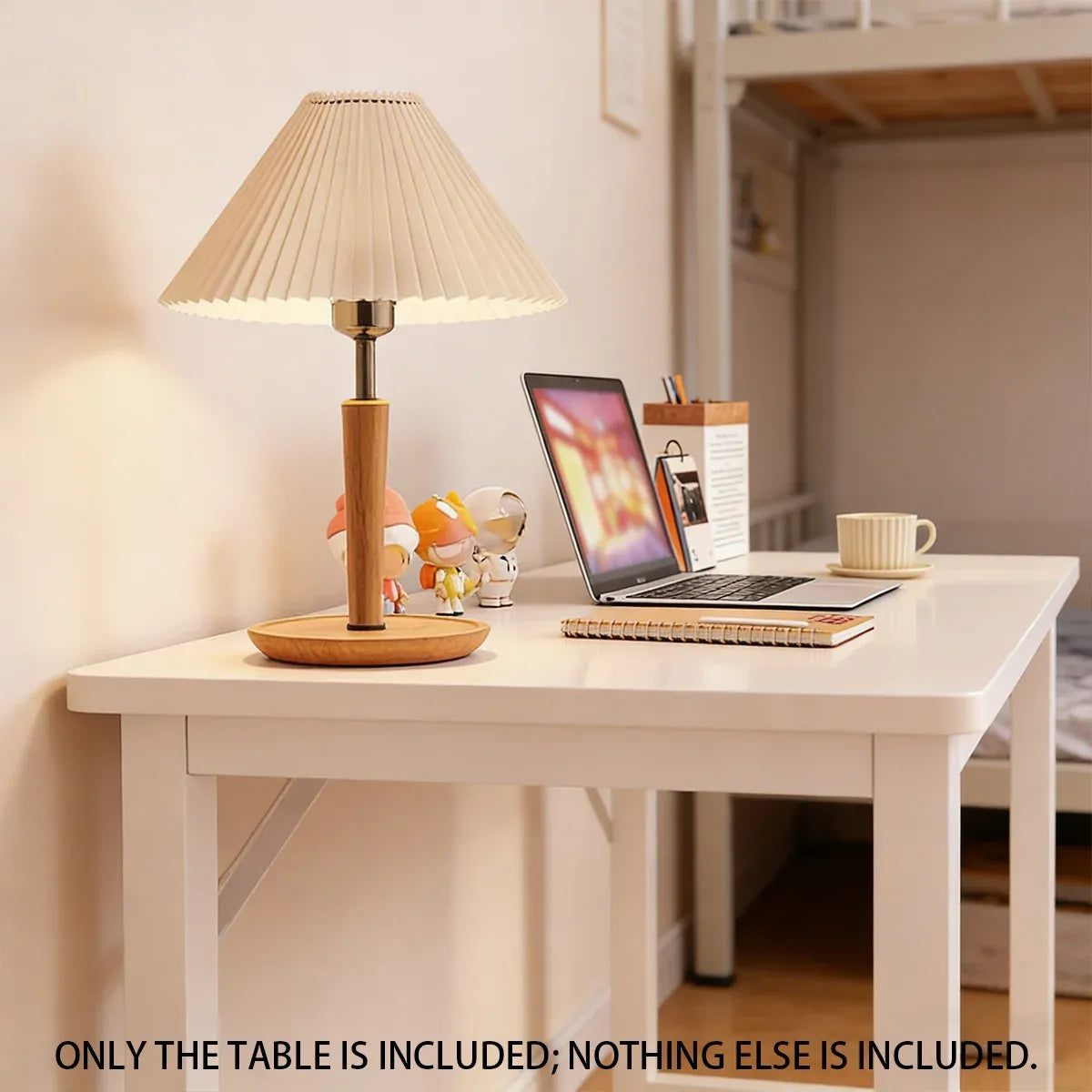 Long Narrow Study Workbench Computer Desk Writing Table For Home Office Compact