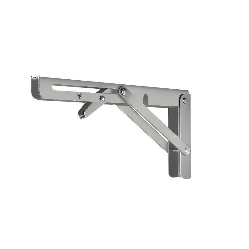 10-20" Heavy-Duty Stainless Steel Folding Table Bracket 200Kg Load - 14In(2PCS)